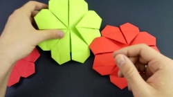 کاردستی با کاغذ رنگی برای کودکان و پیش دبستانی ها